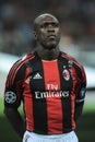 Clarence Seedorf before the match Royalty Free Stock Photo